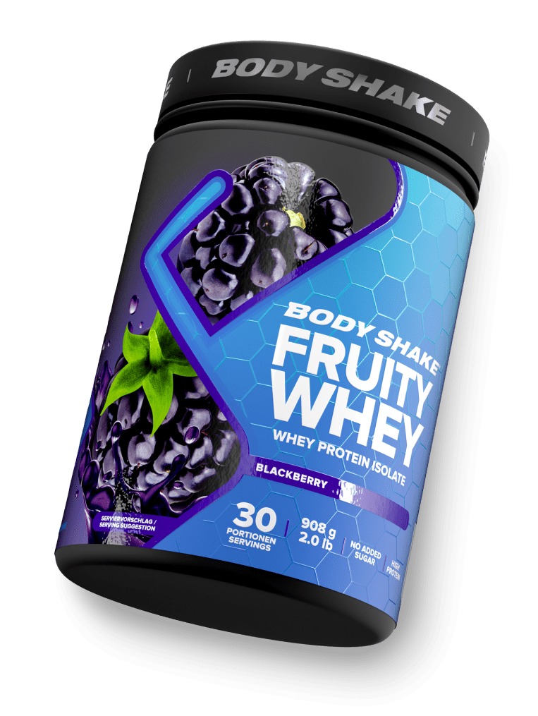 Fruity Whey Protein Isolate Blackberry BODYSHAKE